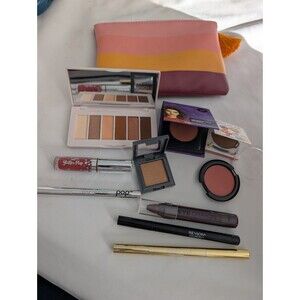 10-piece Makeup Bundle with Bag, all New/Unused